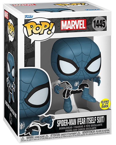 FUNKO POP Marvel Spider-Man Comics Fear Itself Suit GLOW 1445